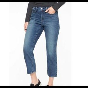 ATHLETA Sculptek Slim Straight Jeans lapiz wash